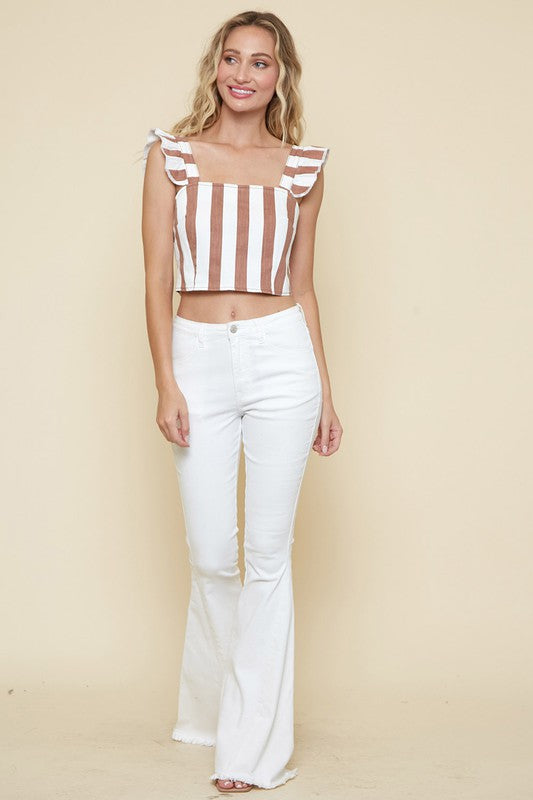 Paige Ruffle Tank