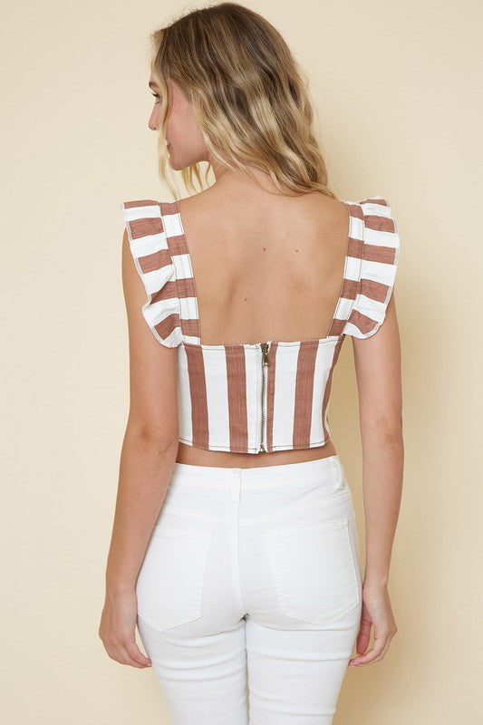 Paige Ruffle Tank