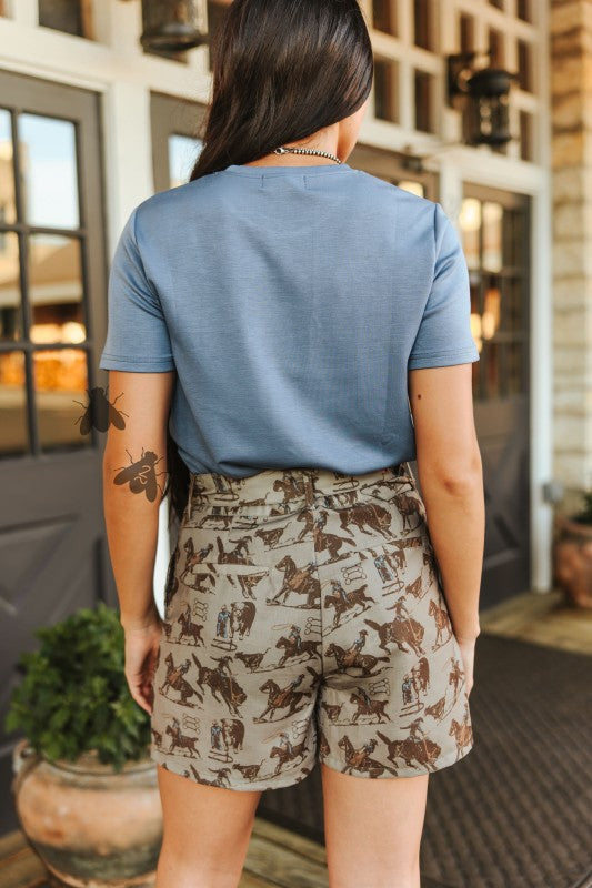 Bronco Threads Shorts