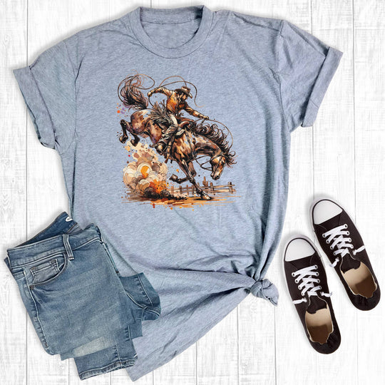 Walker Western Bucking Bronc Graphic Tee