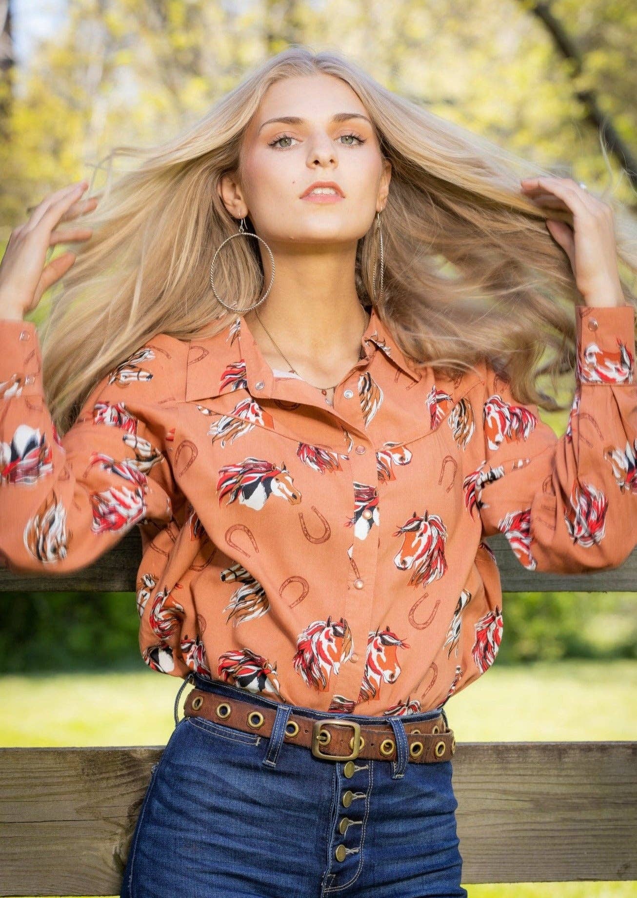 Shenandoah Pearl Snap Top