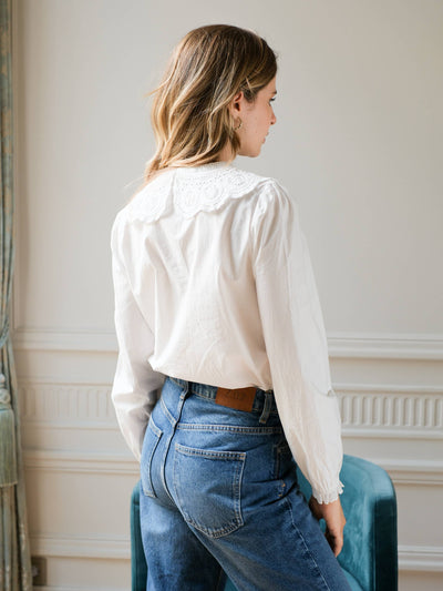 DANIELA Petal Embroidered