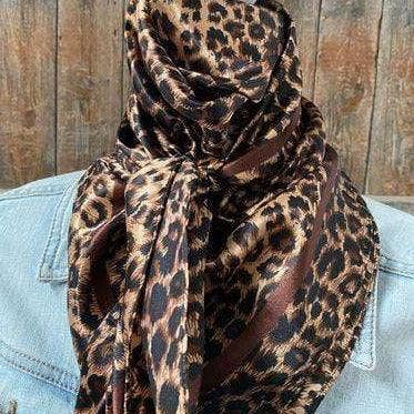 35X35 Brown Leopard