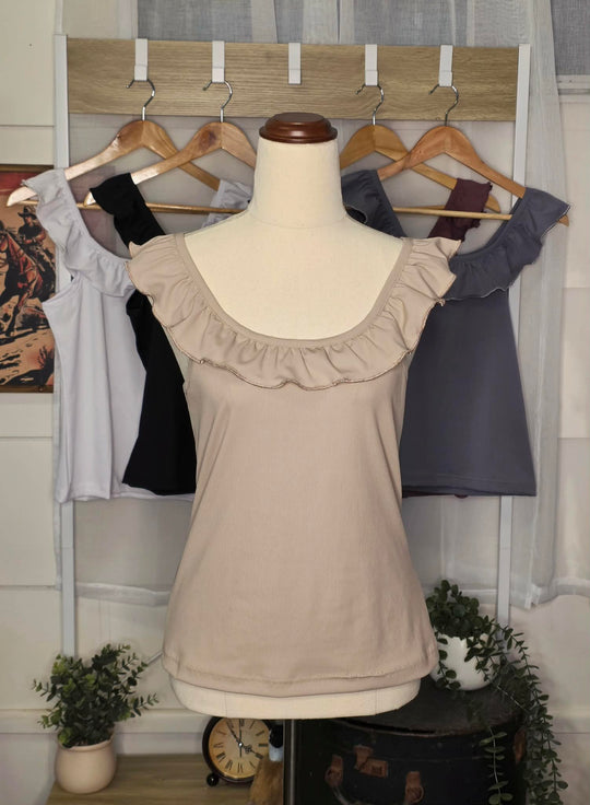 The Prairie Ruffle Tank