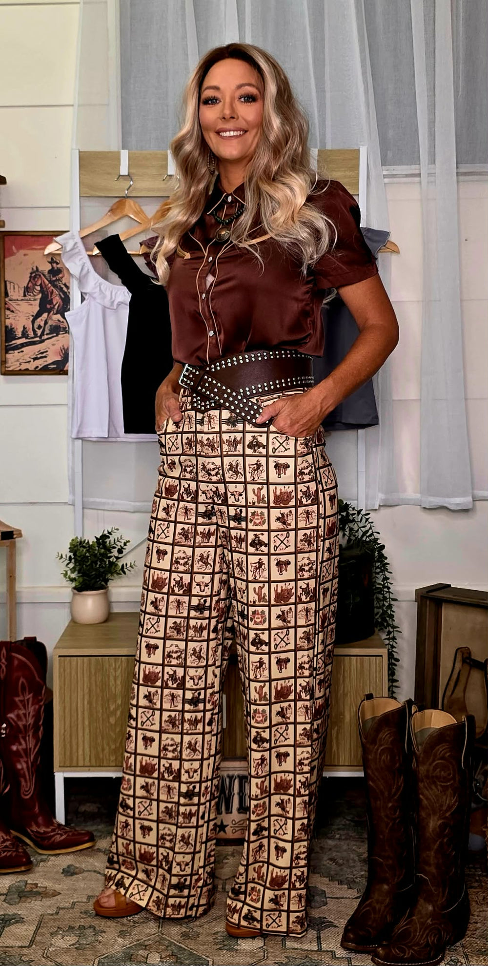 Montana Retro Rodeo Pants