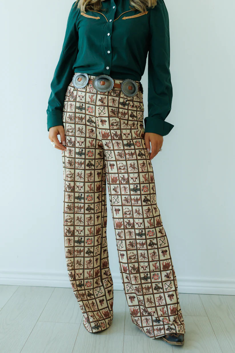 Montana Retro Rodeo Pants
