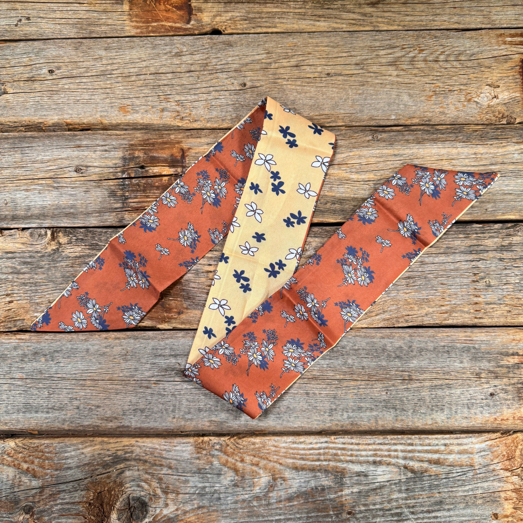 Brown and Tan Western Skinny 