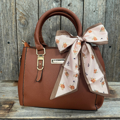 Pink and Tan Western Skinny