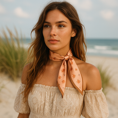 Pink and Tan Western Skinny