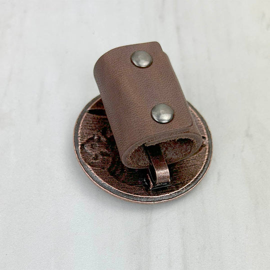 Copper metal with buffalo