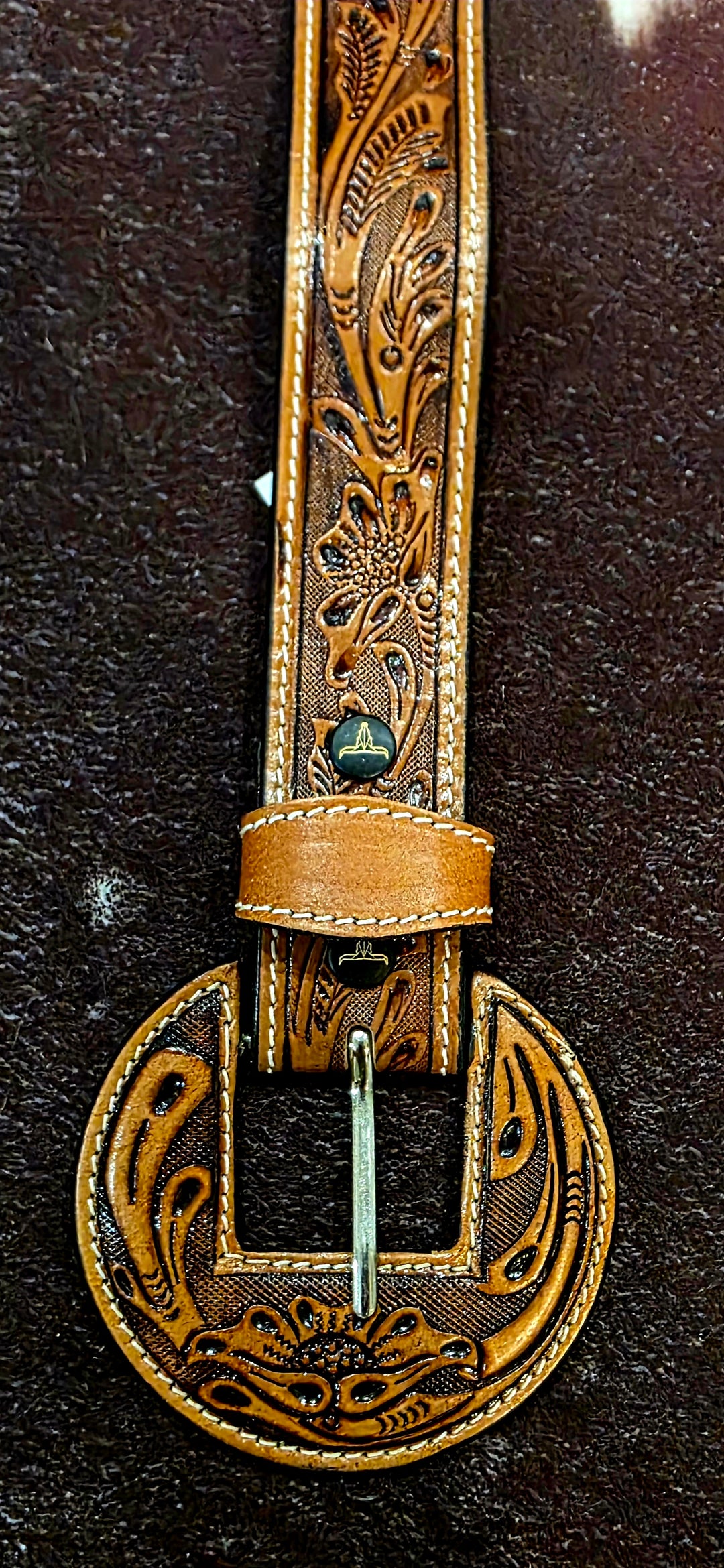 Matilda Tooled Belt