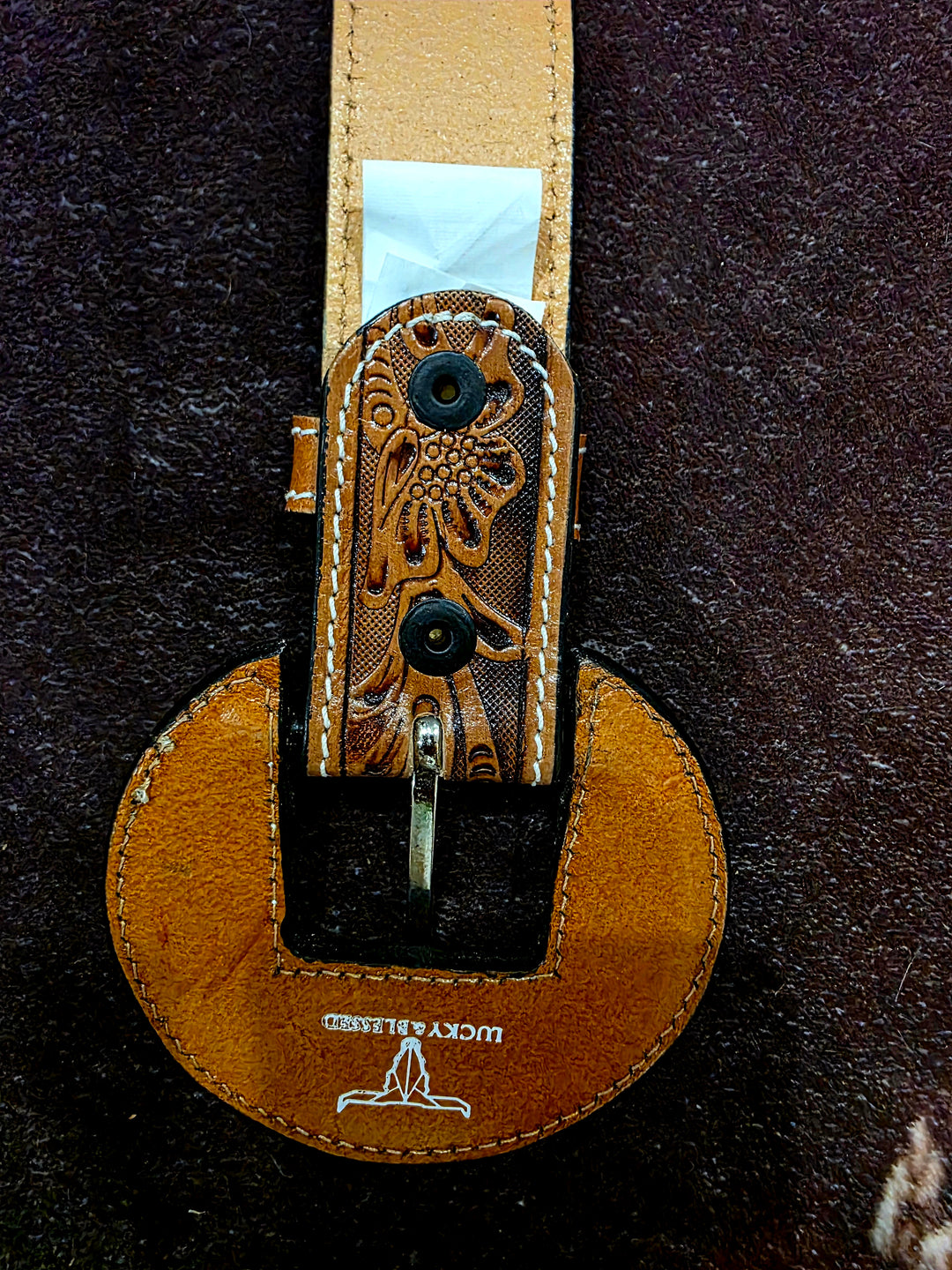 Matilda Tooled Belt