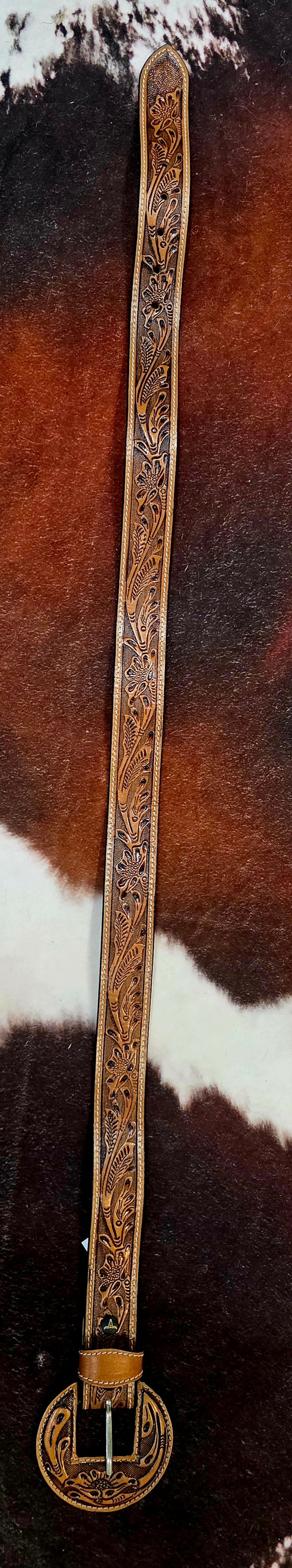 Matilda Tooled Belt